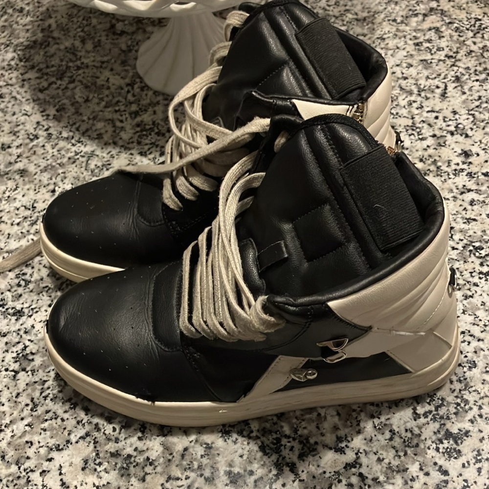 COPY - Rick Owens Geobasket Style Shoes reps - Picture 9 of 10